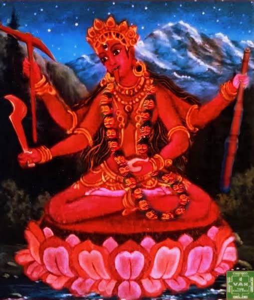DeviRudrani's tweet photo. "Dehi me kripaam Chandi, dehi me darshanam shubham,
Yadi maamsam bhakshayasi, mama deham arpita stava."

Grant me grace, O Chandi, grant me your sacred darshan.
If you devour flesh, then let this body be your offering.