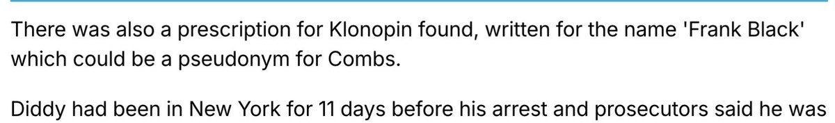 Klonopin? Frank Black? I had no idea I had so much in common with Diddy!?! Is this rnr weirdness <a href="/jonwurster/">Jon Wurster</a>?