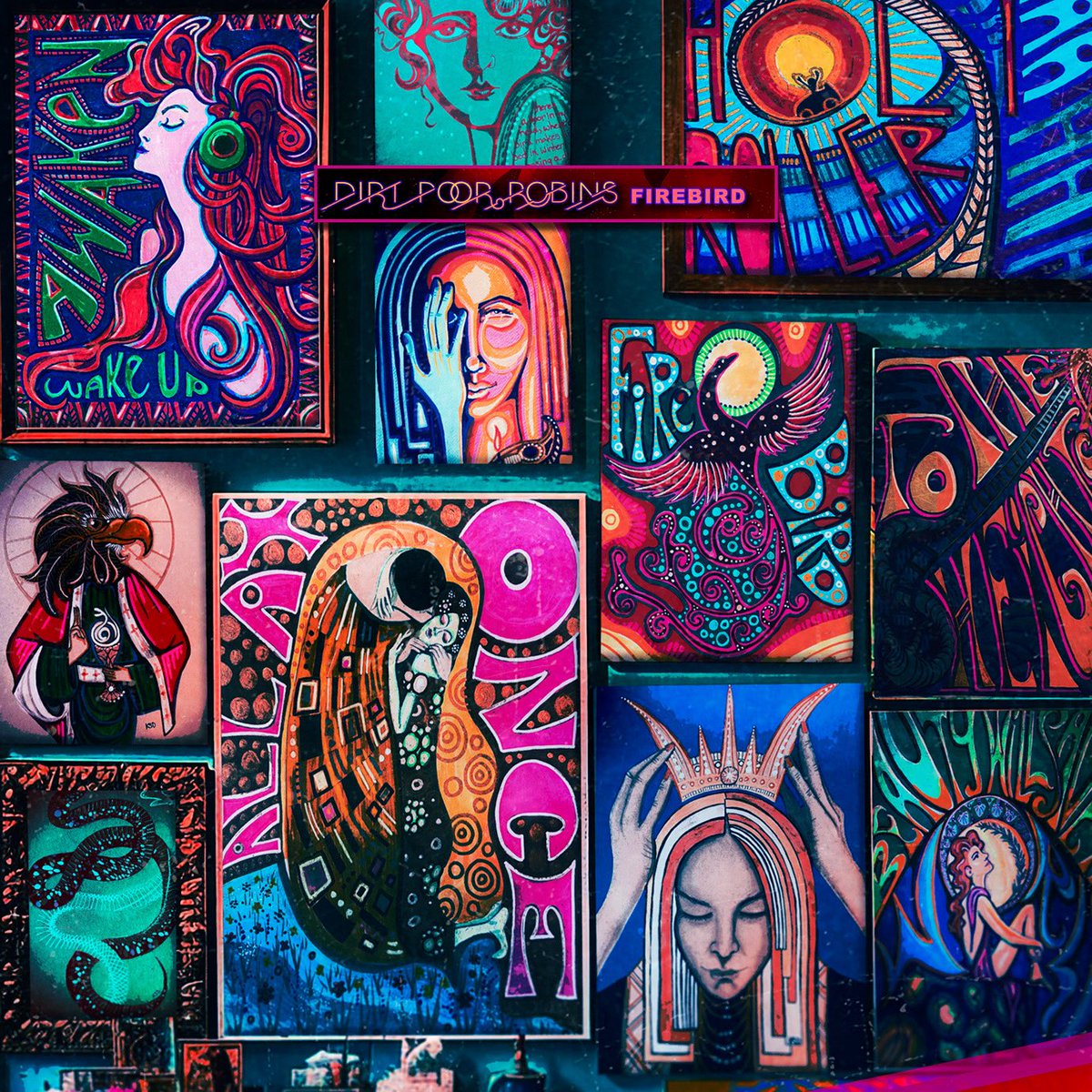 The artwork from our new Firebird (Deluxe Edition) CD. Get yours here. dirtpoorrobins.myshopify.com