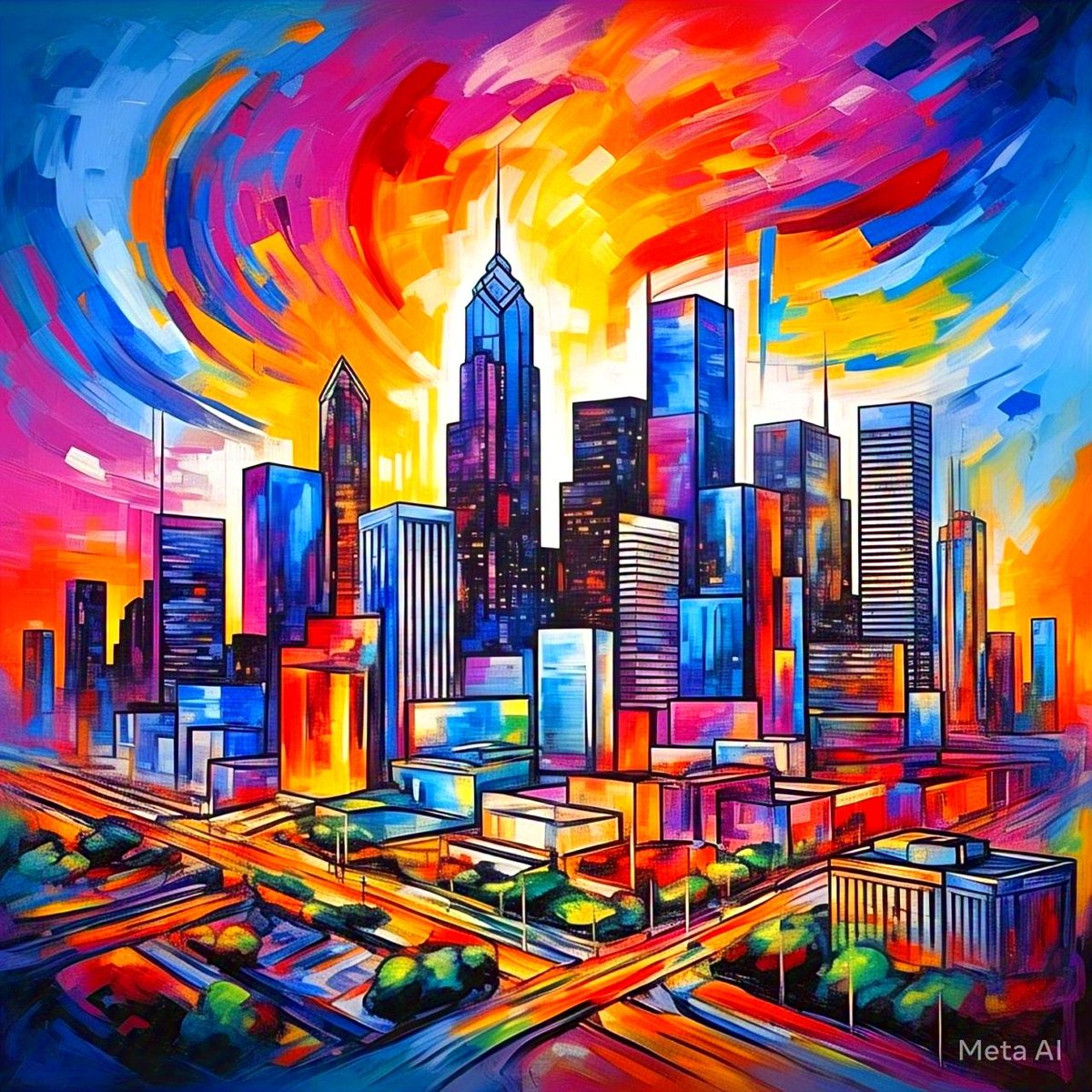 PositivePBD's tweet image. Cityscape