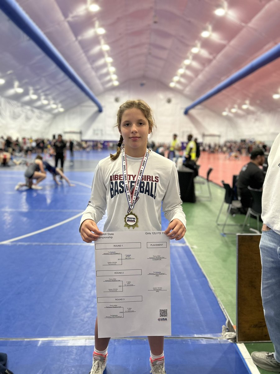 Congratulations Penny Miller on her PA Freestyle State Championship!