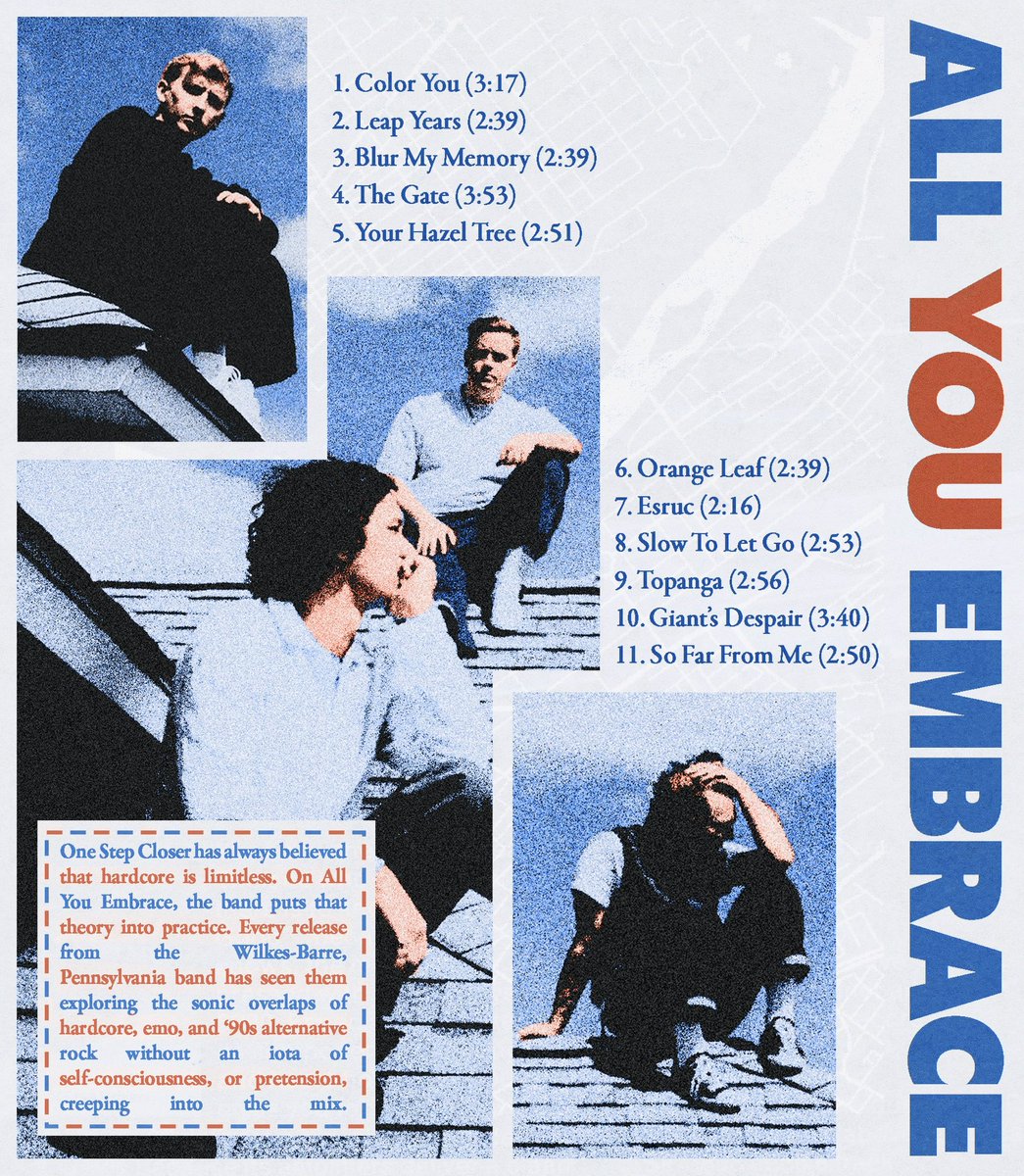 One year of All You Embrace. Thank you for all the love on this record. 💙