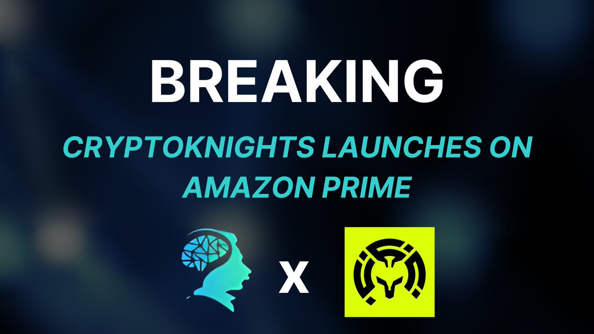 GNUS.ai (@gnusai) on Twitter photo We're super excited to confirm that @CryptoKnightsHQ
has just launched on Amazon <a href="/PrimeVideo/">Prime Video</a>
in both the US and UK! π₯³π· $GNUS features in this fantastic show, likened as the Shark Tank or Dragons' Den of crypto, and we're excited to see where this exposure could take our We're super excited to confirm that @CryptoKnightsHQ
has just launched on Amazon <a href="/PrimeVideo/">Prime Video</a>
in both the US and UK! π₯³π· $GNUS features in this fantastic show, likened as the Shark Tank or Dragons' Den of crypto, and we're excited to see where this exposure could take our