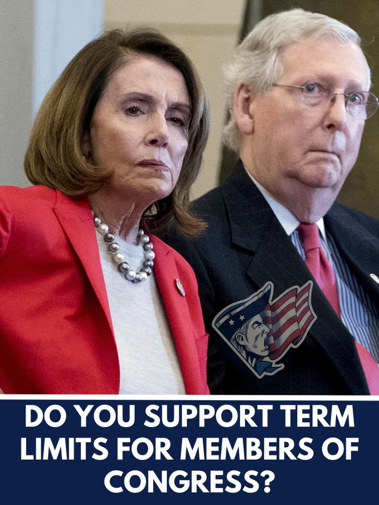 WHLeavitt's tweet photo. President Trump calls for term limits for members of Congress.

Do you support him on this matter? https://t.co/44onuFP0ru