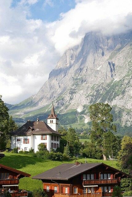 The Bernese Oberland near Lauterbrunnen.