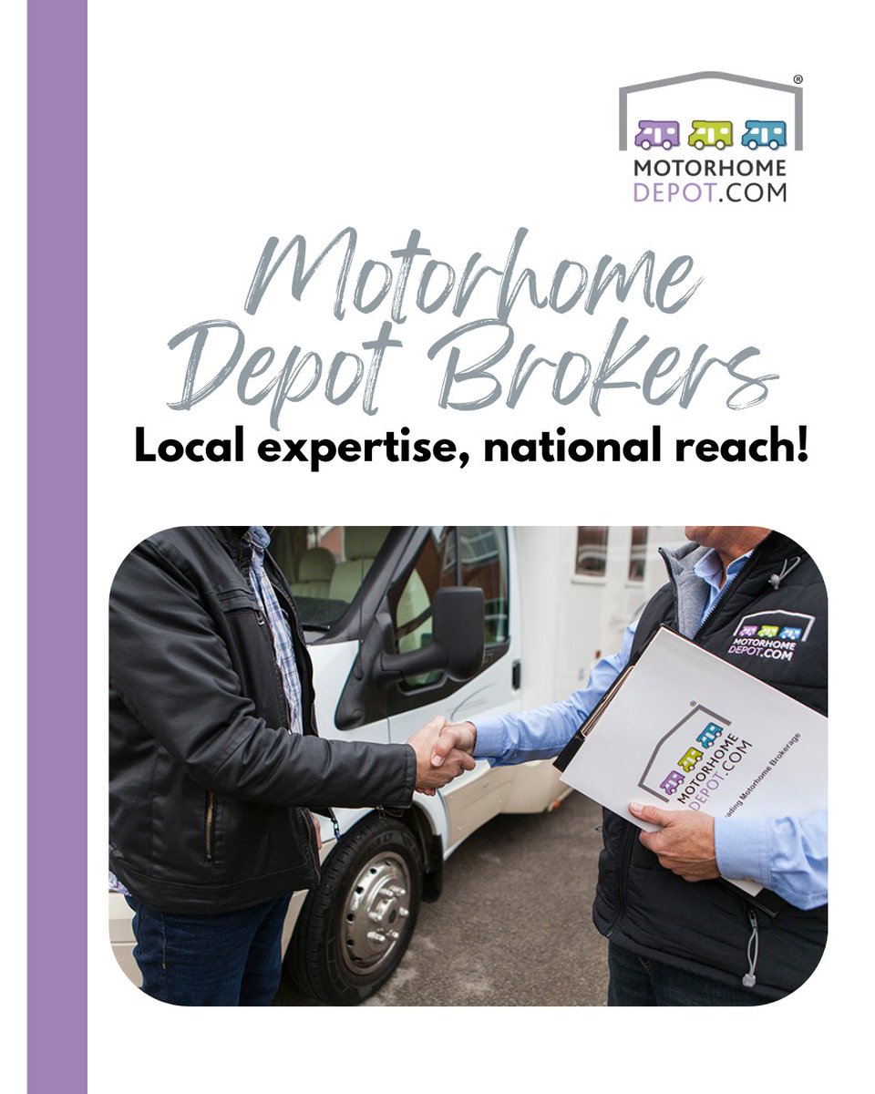 We have a great team of Motorhome Depot Brokers all over the country! To find out more about buying or selling a motorhome through Motorhome Depot, please visit our website.

#Motorhome #motorhomelife #motorhomeadventures #motorhometravel #motorhomeliving #motorhomelifestyle