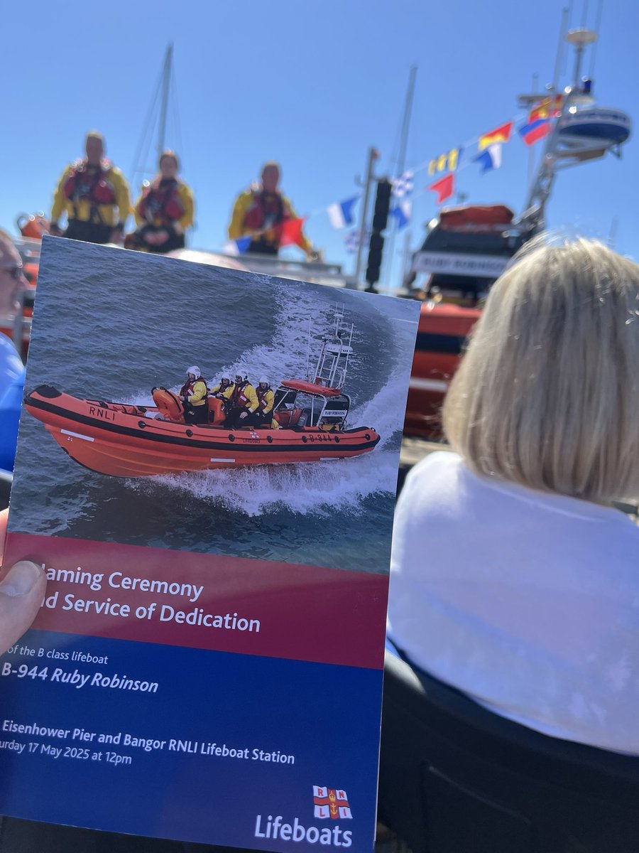 Andrew Muir MLA (@andrewmuirni) on Twitter photo Honoured to attend Naming Ceremony and Service of Dedication for new <a href="/BangorLifeboat/">Bangor RNLI</a> Ruby Robinson with <a href="/connieegan94/">Connie Egan MLA</a>
Thank you to all the courageous <a href="/RNLI/">RNLI</a> volunteers and donors on what is 60th Anniversary of Bangor Lifeboat saving lives at sea 💙 Honoured to attend Naming Ceremony and Service of Dedication for new <a href="/BangorLifeboat/">Bangor RNLI</a> Ruby Robinson with <a href="/connieegan94/">Connie Egan MLA</a>
Thank you to all the courageous <a href="/RNLI/">RNLI</a> volunteers and donors on what is 60th Anniversary of Bangor Lifeboat saving lives at sea 💙
