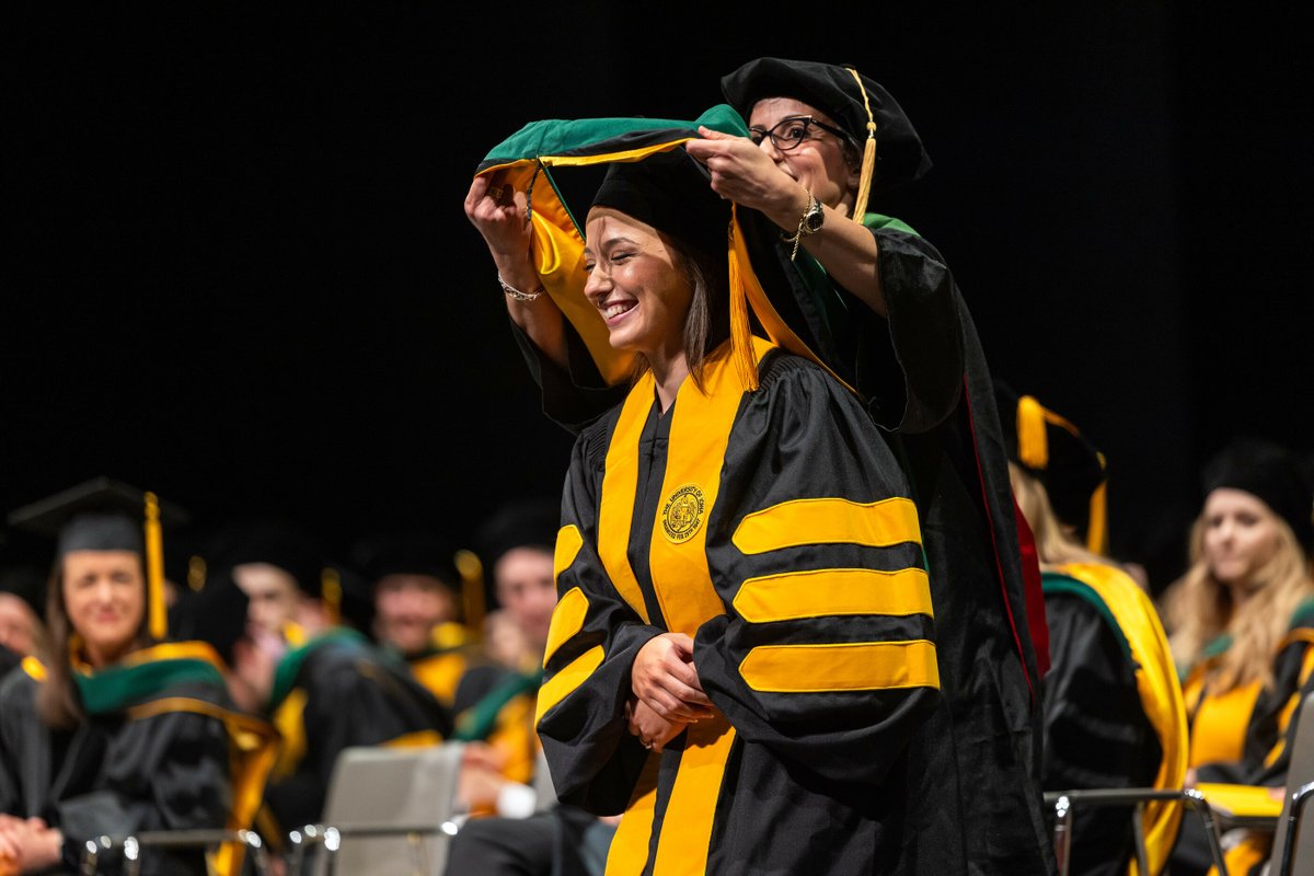 You did it, Doctor. Now get out there and change the world! 💛 #IowaMD2025 #UIGrad2025 @AAMCToday