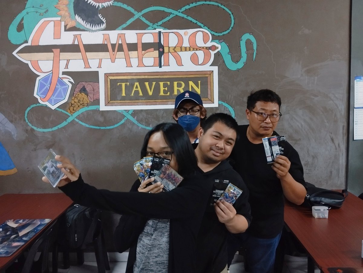 GamersTavernBN's tweet image. 🇧🇳 Brunei Gamer's Tavern DGMN Tamer Battle Event 17/05/2025 Results!!
14 Players
Congratulations to Today's Winner!!🎉✨
1️⃣Ami Xros Heart
2️⃣Hariz Melga
3️⃣Alvin Tan Megidra
4️⃣Maru Zepha
IG:Gamerstavern
#DTCG #Digimontcg #デジカ #デジカ優勝レシピ #digimonmeta #gamerstavern