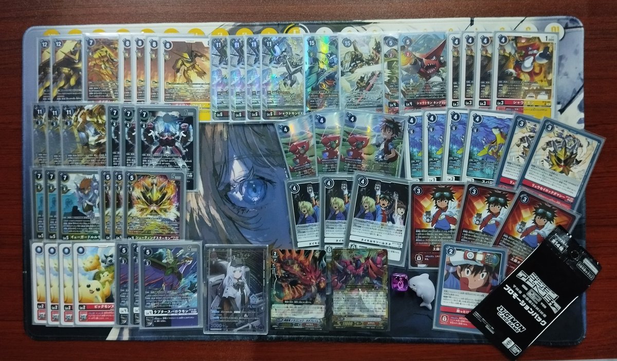 GamersTavernBN's tweet image. 🇧🇳 Brunei Gamer's Tavern DGMN Tamer Battle Event 17/05/2025 Results!!
14 Players
Congratulations to Today's Winner!!🎉✨
1️⃣Ami Xros Heart
2️⃣Hariz Melga
3️⃣Alvin Tan Megidra
4️⃣Maru Zepha
IG:Gamerstavern
#DTCG #Digimontcg #デジカ #デジカ優勝レシピ #digimonmeta #gamerstavern