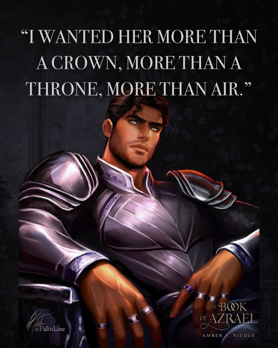 Samkiel falling in love with his mortal enemy ✨ 

📖: The Book of Azrael 

Art by: @palinlineart