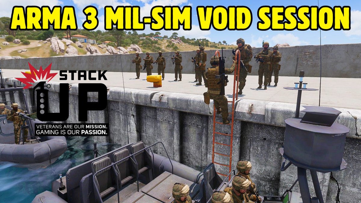 Jamesh97G's tweet photo. I'll be streaming tonight at 21:00 IST/BST with @VoidComms for @ArmaPlatform #DontFightAlone and @StackUpDotOrg #CallToArms2025 in support of Veterans Mental Health https://t.co/5lsc8TlxOM