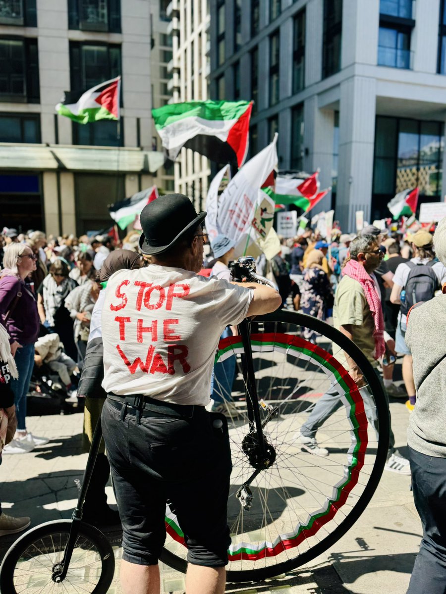 Today, I joined 20,000 protesters in London marching in solidarity with Palestinians. Now, the death toll is over 53,000 in Gaza. We must not look away; we must not normalise genocide. We must stop arming Israel, seek an immediate ceasefire and end complicity in this horrific war