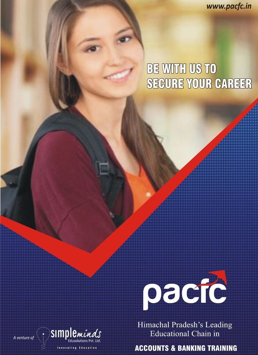 pacfcofficial's tweet image. Be with PACFC to Secure your Career. Visit Us at pacfc.in
#pacfc #BeWithUs #SecureYourFuture #SecureYourCareer #Accounting #banking #HimachalPradesh