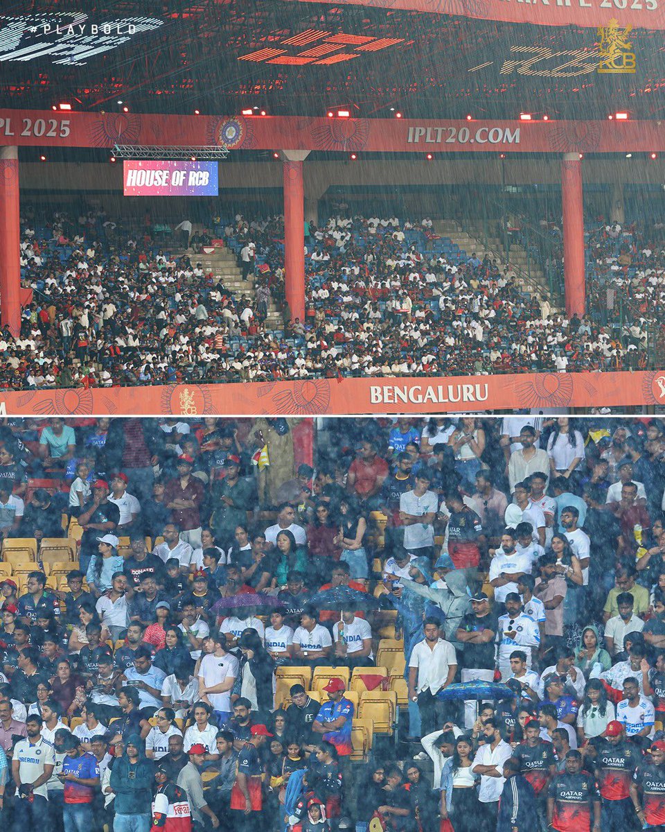 Agayatbandhu711's tweet image. UPDATE - 10:05  pm IST (4.29 pm GMT) - The clock continues to tick and the rain refuses to relent.

Do you think the match will be able to start today?

It’s a race against VIRAT KOHLI 😢

Oh GOD please STOP.🙏

#RCBvsKKR #RCBvKKR #KKRvsRCB #KKRvRCB #RCB #KKR #IPL2025 #IPL
