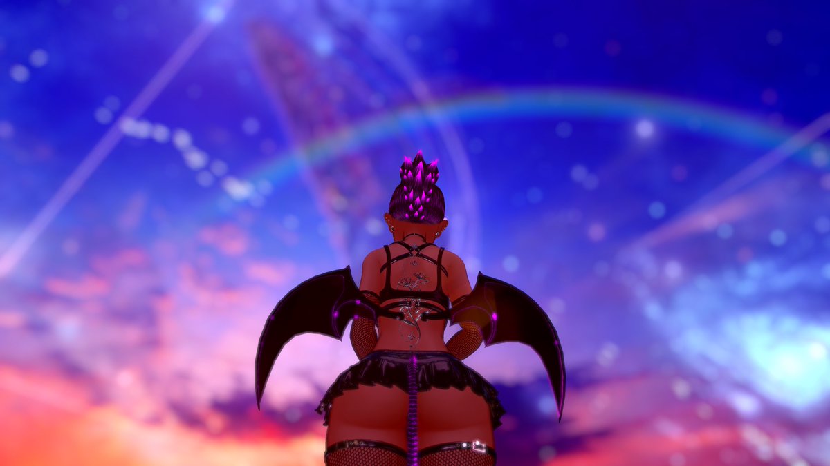 SaphiraDragonAD's tweet image. Vee is so stunning. You can find her at jinxxy.com/CrunchyFrajs/p…
#Vrchat #Avatar