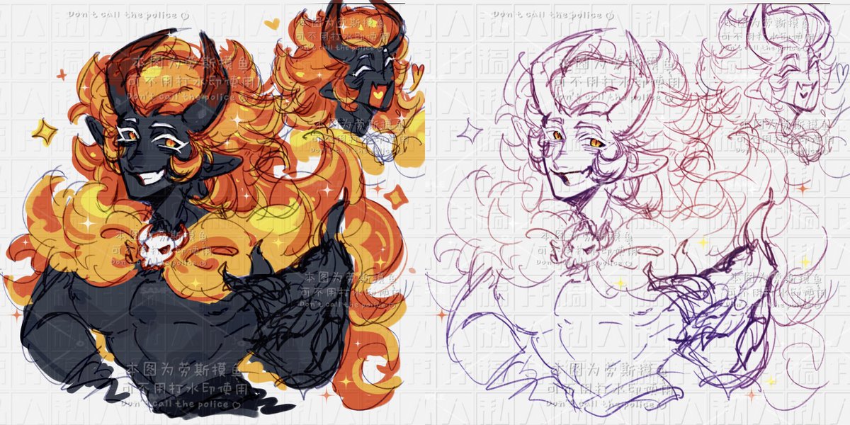 tuoba17's tweet photo. ✨草稿和铺色会是两种感觉hhh
Machine flipping:Drafts and coloring are two different feelings✨
#capsaicincookie ＃ckr #cookierunkingdom https://t.co/EzryguBBER