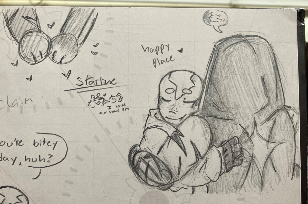 A Wip for one that's a wee bit out of the bingo but was too cute to pass up, and a doodle of the bbgs

Midnight belong to <a href="/Toebeans3000/">Toast</a>