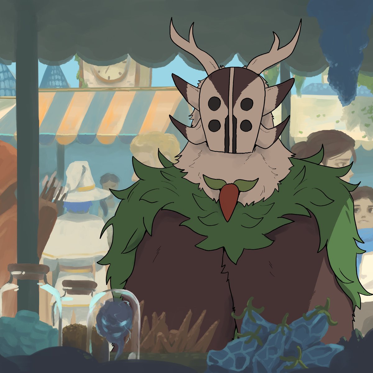 Green_Baicha's tweet photo. The solitude of druid. https://t.co/rv3S2uvDny
