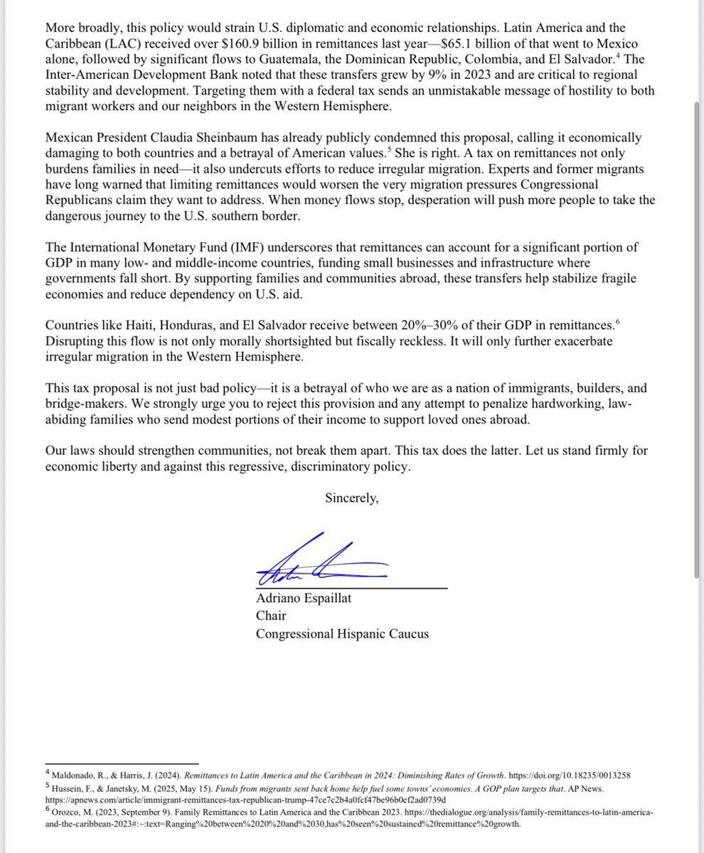 emoctezumab's tweet photo. Estoy en el distrito 13 de 🇺🇸#NuevaYork, con Adriano Espaillant (@RepEspaillat), presidente del @HispanicCaucus de la cámara de representantes estadounidense. 

El es un gran amigo de 🇲🇽#México e impulsó esta carta dirigida al speaker Johnson, en la que 24 congresistas se oponen al impuesto a las remesas.