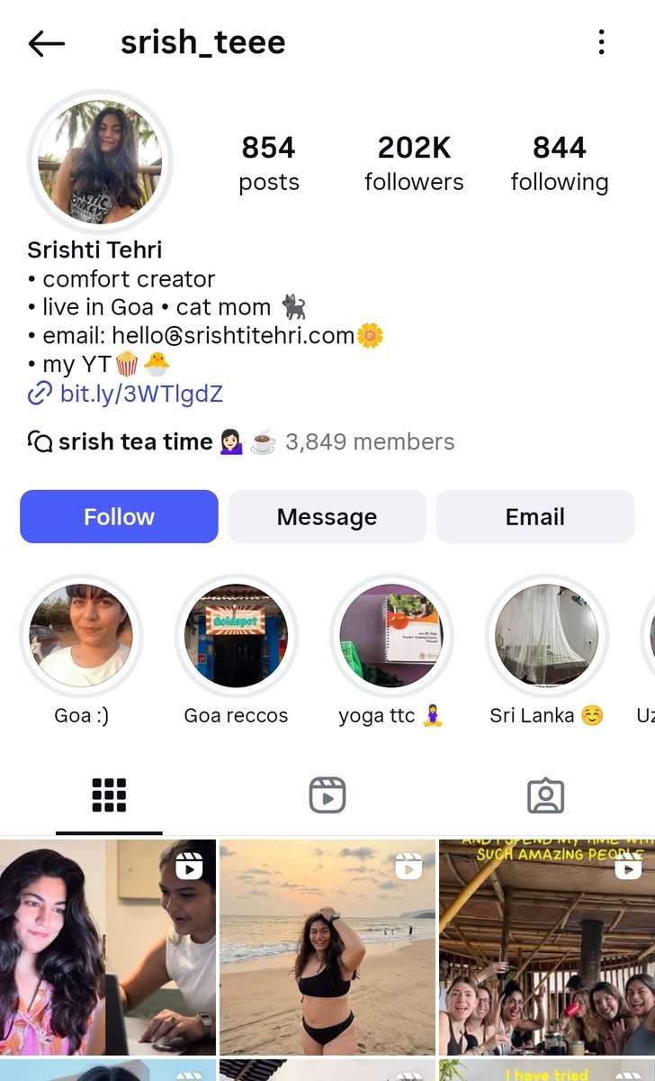 Voiceofhindus's tweet photo. Big Breaking 🚨
One more travel content creator Srishti Tehri from Goa with roots in Pakistan and connections to Turkey, Her social media is consistently filled with Anti-India, Anti-Armed Forces and Pro-pakistani content. She has also problem with Operation Sindoor!

Requesting @NIA_India please look into this matter on urgent basis 🙏🏻