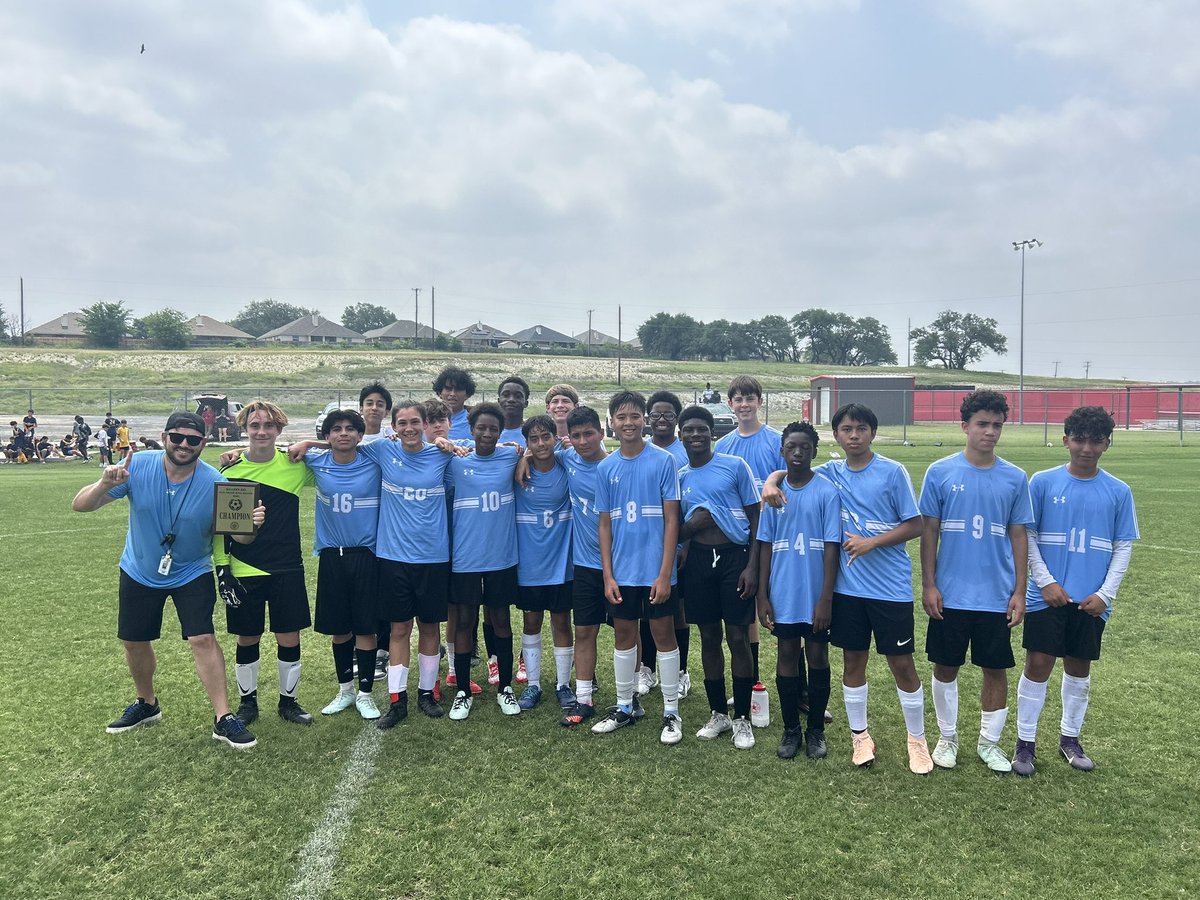 MS Boys Soccer tournament wrapped up today with all three Championship Games! 
Congrats to or 2025 Champions!  
Combined Division: Eastern Hills
7th Grade: JD Aycock
8th Grade: Nolan
🏆 🏆 🏆 
<a href="/KilleenISD_/">KISD Sports</a> <a href="/KDHsports/">KDH Pressbox</a>