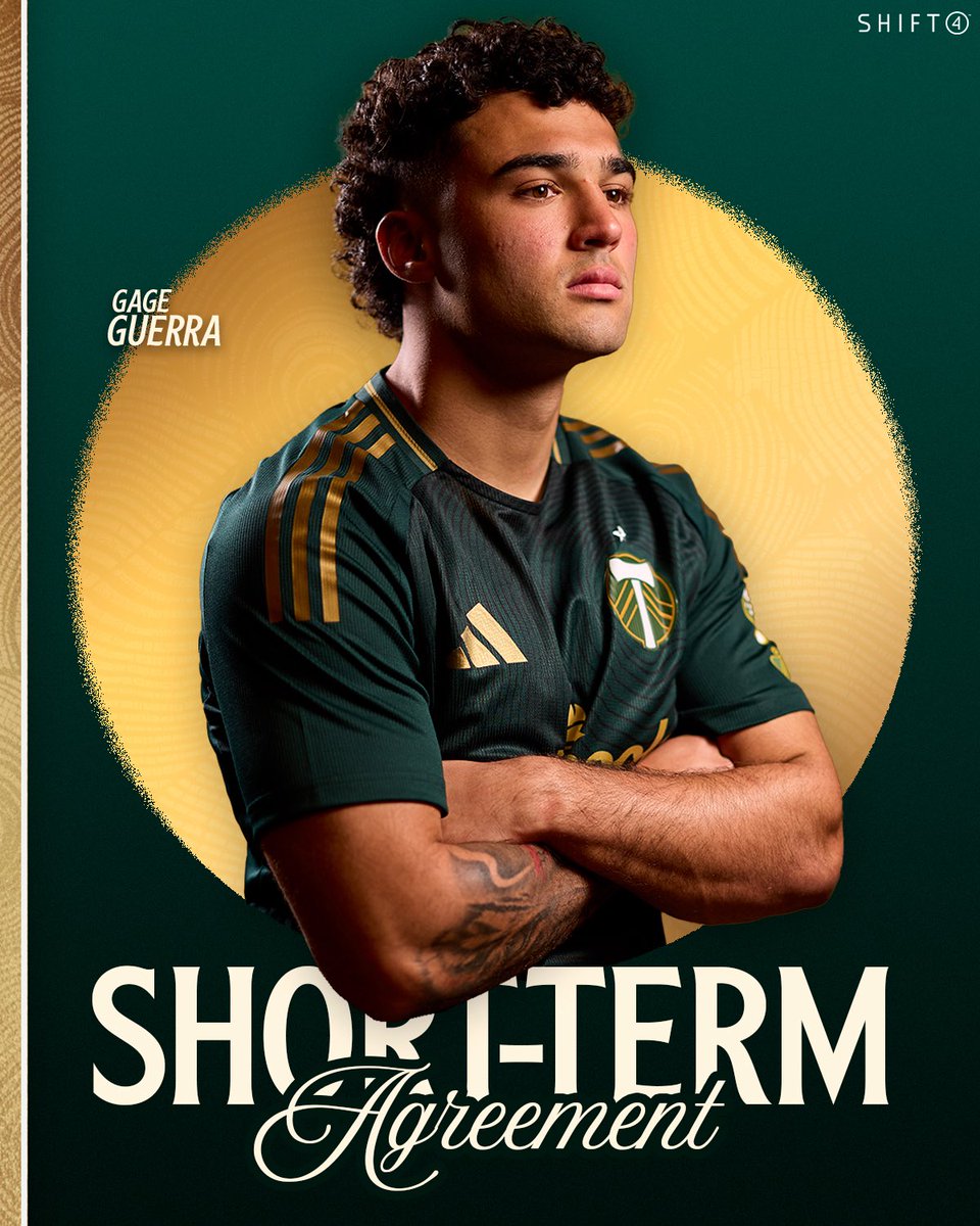 Portland Timbers (@timbersfc) on Twitter photo 𝙀𝙣𝙂𝘼𝙂𝙀𝙙 👊
We have signed <a href="/TimbersFC2/">Portland Timbers2</a> attacker Gage Guerra to a short-term loan agreement ahead of today’s match vs Seattle
📰: bit.ly/GuerraCallUp 𝙀𝙣𝙂𝘼𝙂𝙀𝙙 👊
We have signed <a href="/TimbersFC2/">Portland Timbers2</a> attacker Gage Guerra to a short-term loan agreement ahead of today’s match vs Seattle
📰: bit.ly/GuerraCallUp