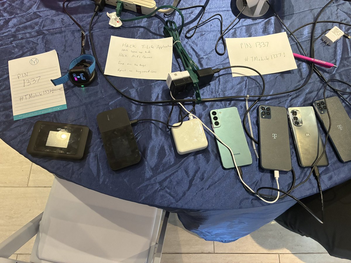 hackmiami's tweet photo. Stop by the Mid-Atlantic room to try out the Hack T-life Application! Hosted by the one and only @TMobile !! 📱
#hackmiami %27 #hackmiamixii
#TMobile #comeandtry https://t.co/VLuxUDdiWj