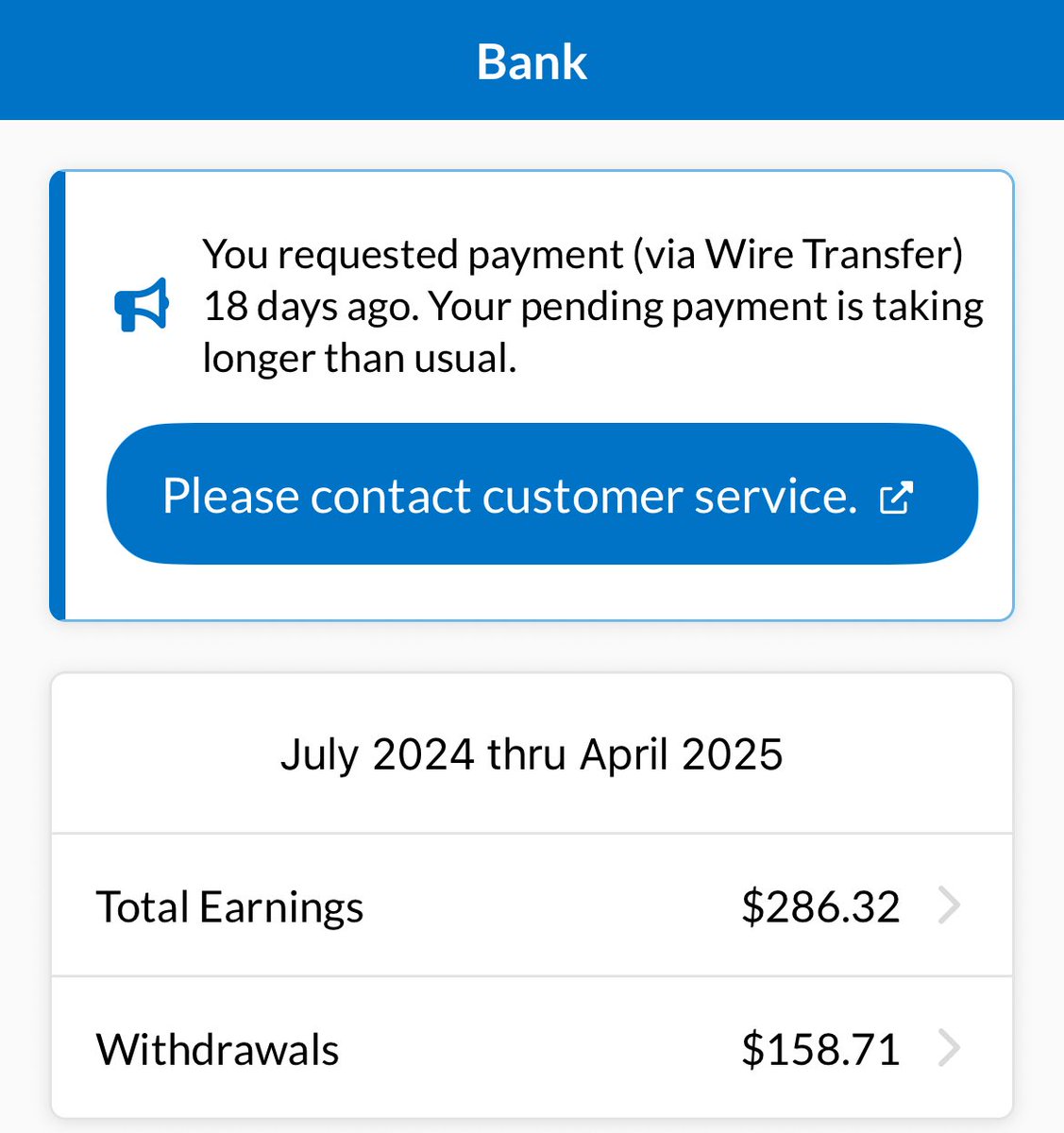 caner1256365's tweet image. 🚨 It’s been 18 days since I requested my payout from @distrokid.
Still no payment. Still no clear explanation.
Support keeps sending the same vague responses.

I’ve been patient enough. Where is my money?

#musicdistribution #DistroKid #musiciansupport