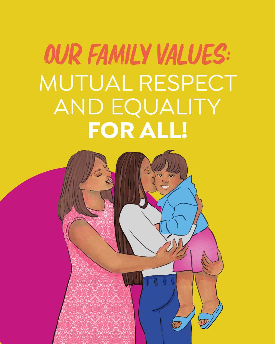 Family acceptance saves lives.

On #IDAHOBIT, we stand #ForAllFamilies that embrace LGBTQI+ members with care &amp; dignity.

Rejection at home increases risks of depression, suicide, &amp; harm for LGBTQI+ youth. Let’s defend family values that never exclude but uplift ALL identities 🌈