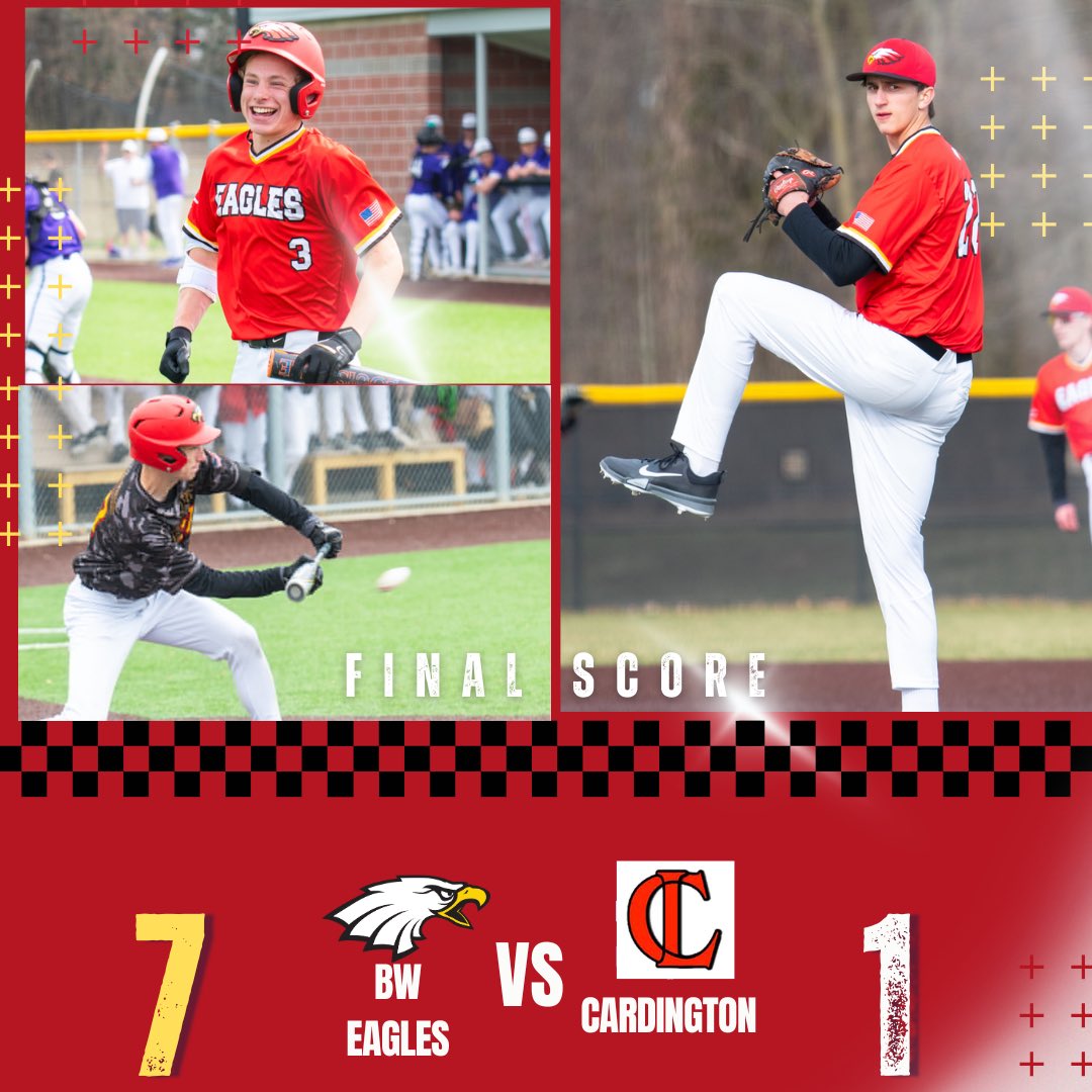 Solid win. 16-5 on the season. Sam Stewart CG 8K 0ER. <a href="/couser_evan2026/">Evan Couser</a> &amp; <a href="/Brady_Taylor21/">Brady Taylor</a> get on base 3 times R, Nico Rodriquez 3B 2RBI and Carson Stanford added 2RBI. <a href="/BigWalnutEagles/">Big Walnut Athletics</a> <a href="/DispatchPreps/">Columbus Dispatch Preps</a> <a href="/OHCDBCA/">Central District Baseball Coaches Association</a>