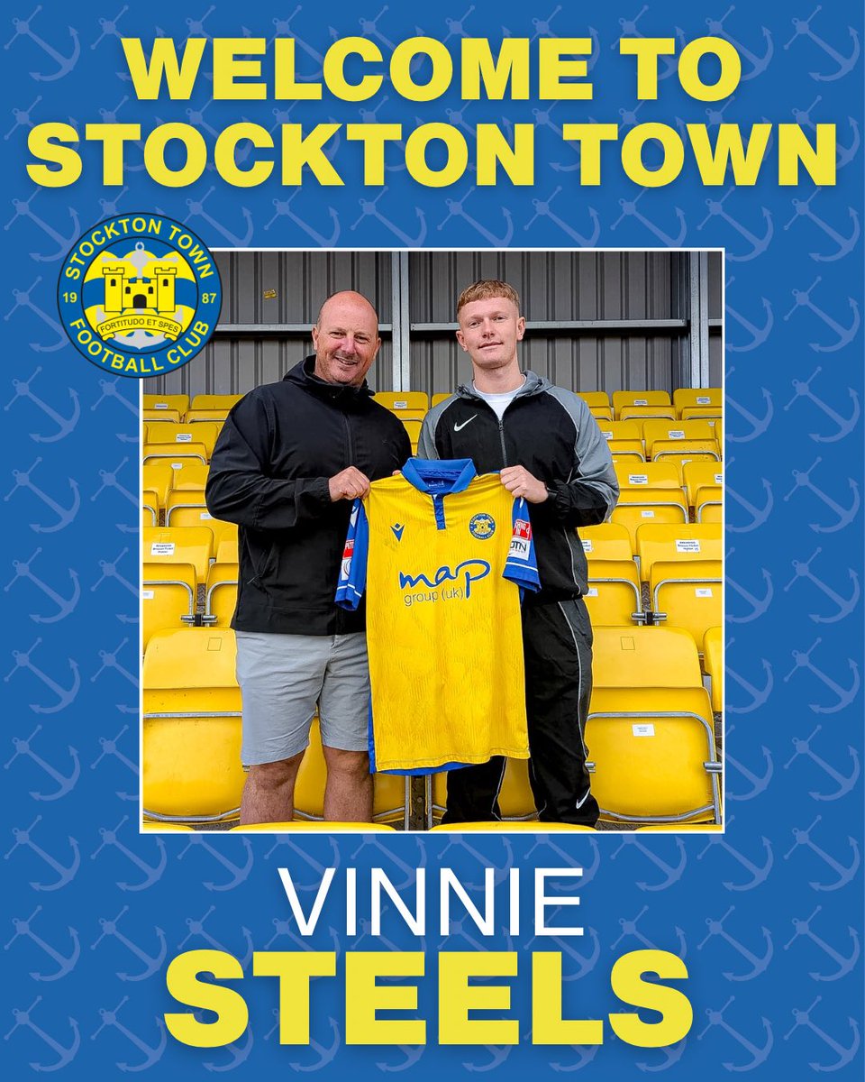 We’re delighted to announce the signing of young winger Vinnie Steels, who becomes the third new signing of the summer ✍️ 

#UTA⚓️