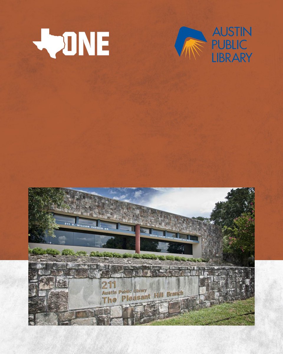 emanielex's tweet photo. The  Library Foundation supports @AustinPublicLib by increasing awareness about   the library and its importance to the community, and by enhancing library   collections, programs, and facilities. To support visit, https://t.co/wswgui0N0S @texasonefund https://t.co/h7RdxoyXNk