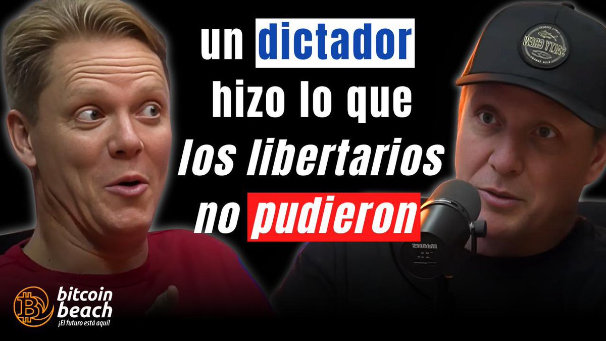 LatamBitcoin's tweet photo. 22) ¿Demostró Bukele Que La Adopción De Bitcoin Y La Soberanía Financiera Nunca Serán Voluntarias?

@TraceMayer platica con @Bitcoinbeach 

Episodio completo en español:

https://t.co/zIot3o0lQg https://t.co/et2I0FxmeV