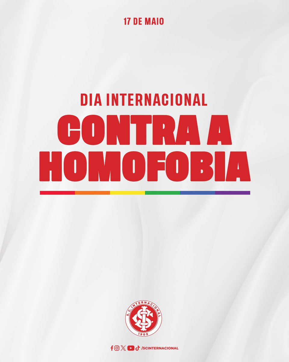 🇦🇹 Somos o 𝐂𝐥𝐮𝐛𝐞 𝐝𝐨 𝐏𝐨𝐯𝐨, contra qualquer tipo de 𝐩𝐫𝐞𝐜𝐨𝐧𝐜𝐞𝐢𝐭𝐨 e na luta pelo 𝐫𝐞𝐬𝐩𝐞𝐢𝐭𝐨 a todas as pessoas! 🏳‍🌈

#DiaInternacionalContraAHomofobia