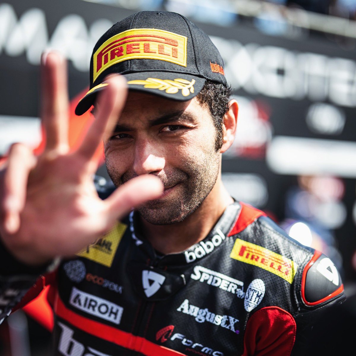 Petrux9's tweet photo. Terzo oggi! 🥉 
Third today! 🥉 
@WorldSBK https://t.co/jDFQZRS4BY