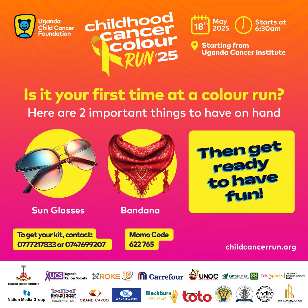 UCCF_Official's tweet image. NOTICE

Tomorrow is a colour, please note that we will have colours thrown around and as such, keep this notice in mind.

See you all tomorrow as we have so much fun fundraising for an all important hostel.

#ChildhoodCancerColourRun