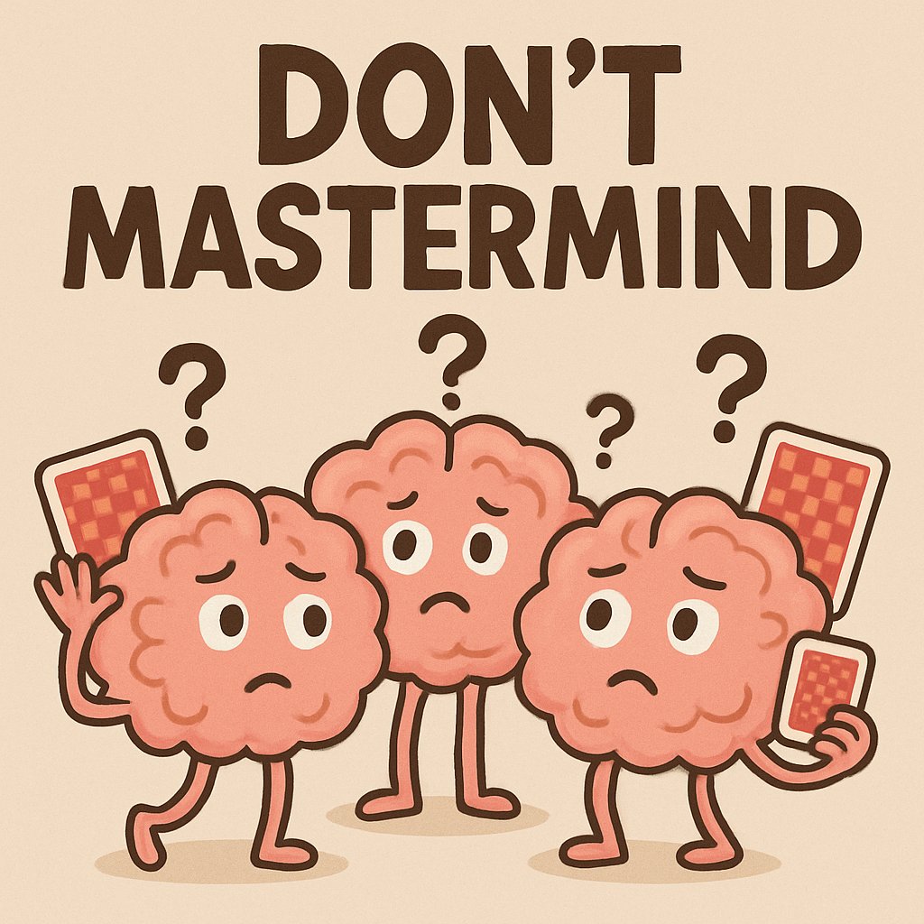 bid72's bidding tip: Don’t Mastermind bid72.com/dont-mastermin…