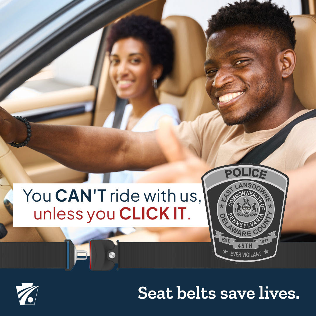 #Clickitorticket #BuckleUpPa #StaySafe #ELPD