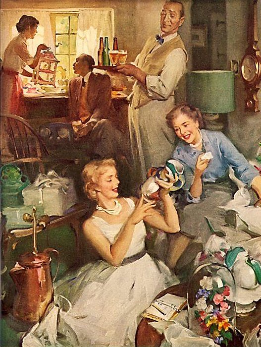 「Oh sure you Leyendecker or Rockwell but 」|Jared Krichevskyのイラスト