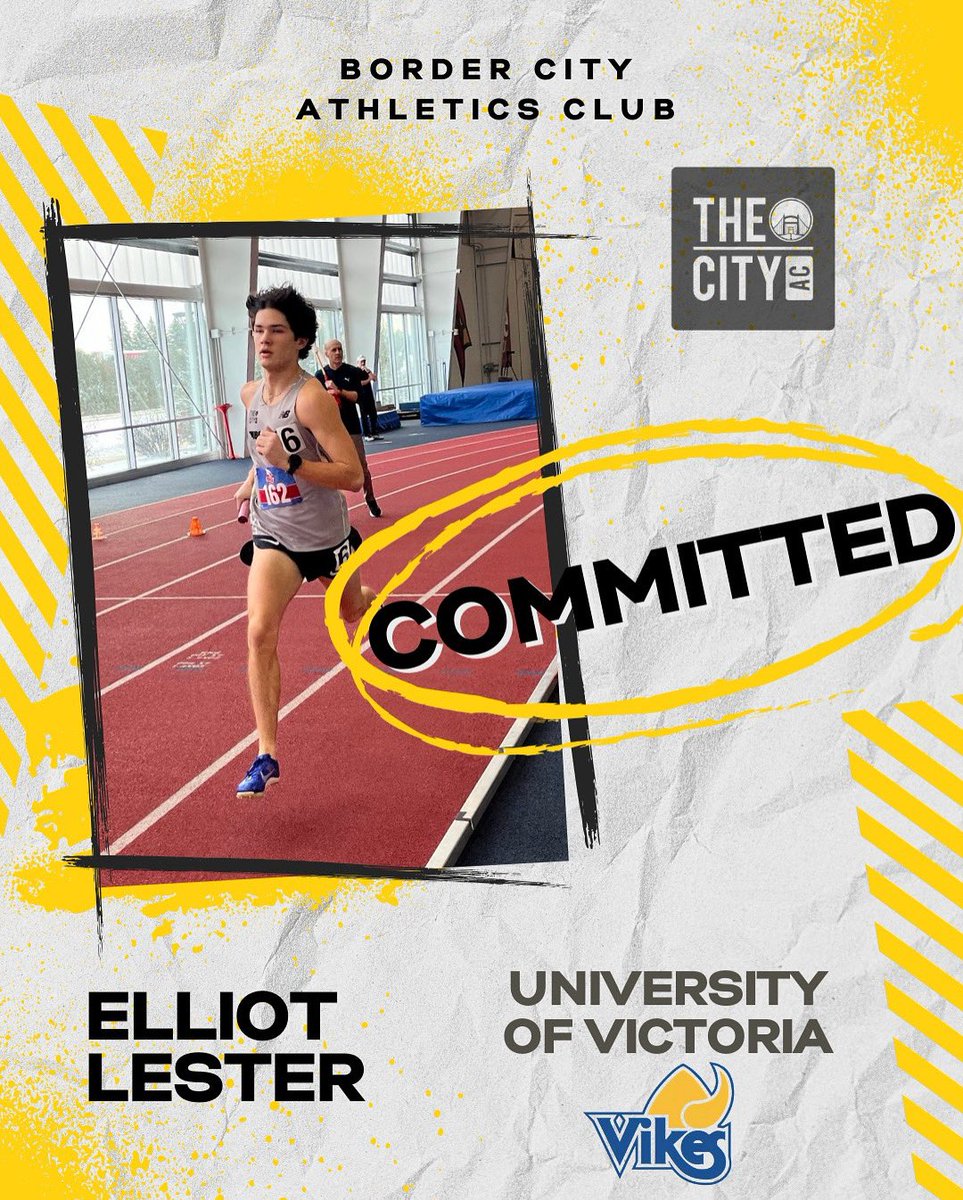 Kurt Michael Downes (@kurtmichael_dee) on Twitter photo #FeatureFriday 🎉🔥 Big moves: Elliot Lester is heading to the University of Victoria to continue chasing greatness in the 800m! 🐾💨
The journey continues at <a href="/uvic/">UniversityOfVictoria</a> — a new chapter, same fire.
#nextchapter #proudmoment #signedsealeddelivered #classof2029 #thecityac #middlemagic #FeatureFriday 🎉🔥 Big moves: Elliot Lester is heading to the University of Victoria to continue chasing greatness in the 800m! 🐾💨
The journey continues at <a href="/uvic/">UniversityOfVictoria</a> — a new chapter, same fire.
#nextchapter #proudmoment #signedsealeddelivered #classof2029 #thecityac #middlemagic