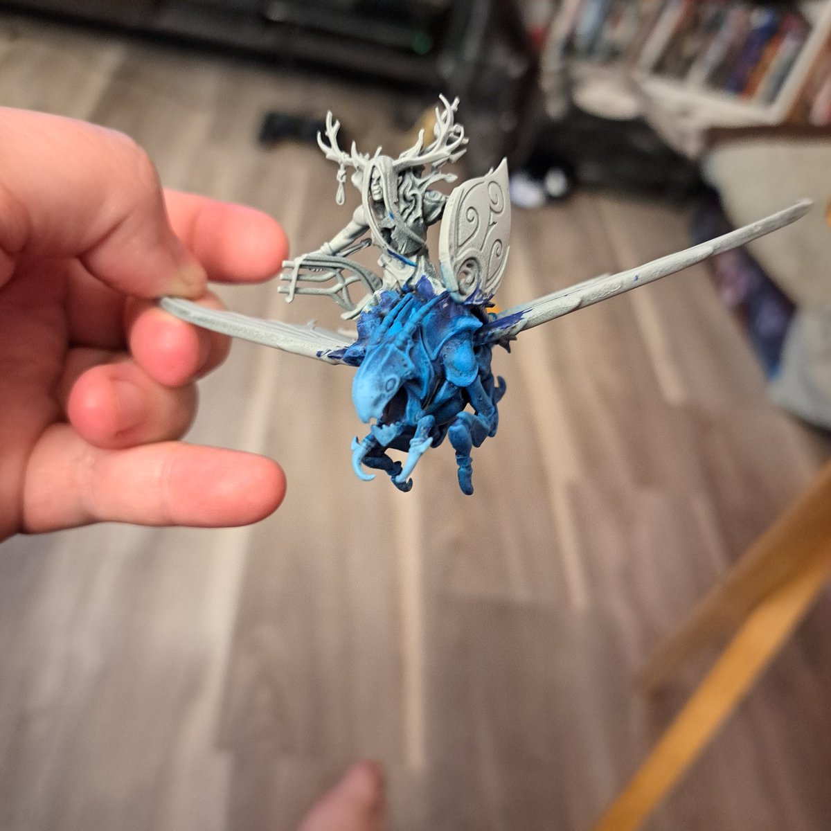 Grief_Designs's tweet photo. @TheBrushSmith Some blue dragonfly 🐉
Pattern for a sylvaneth army! https://t.co/updJ3Ve6Gz
