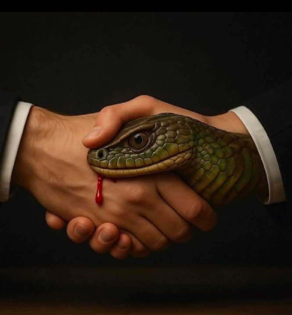Mr_shivam011's tweet photo. " In the corporate world, the bite usually comes after the handshake.”
#CorporateLife #Workplace
#WorkplacePolitics #Backstabbers #SnakeBehavior
@CorporateMillen
@LinkedIn
@TheCorporateB
Welcome to the jungle, where suits smiles and knives hide."🫥 https://t.co/vJ1vrq1l4M