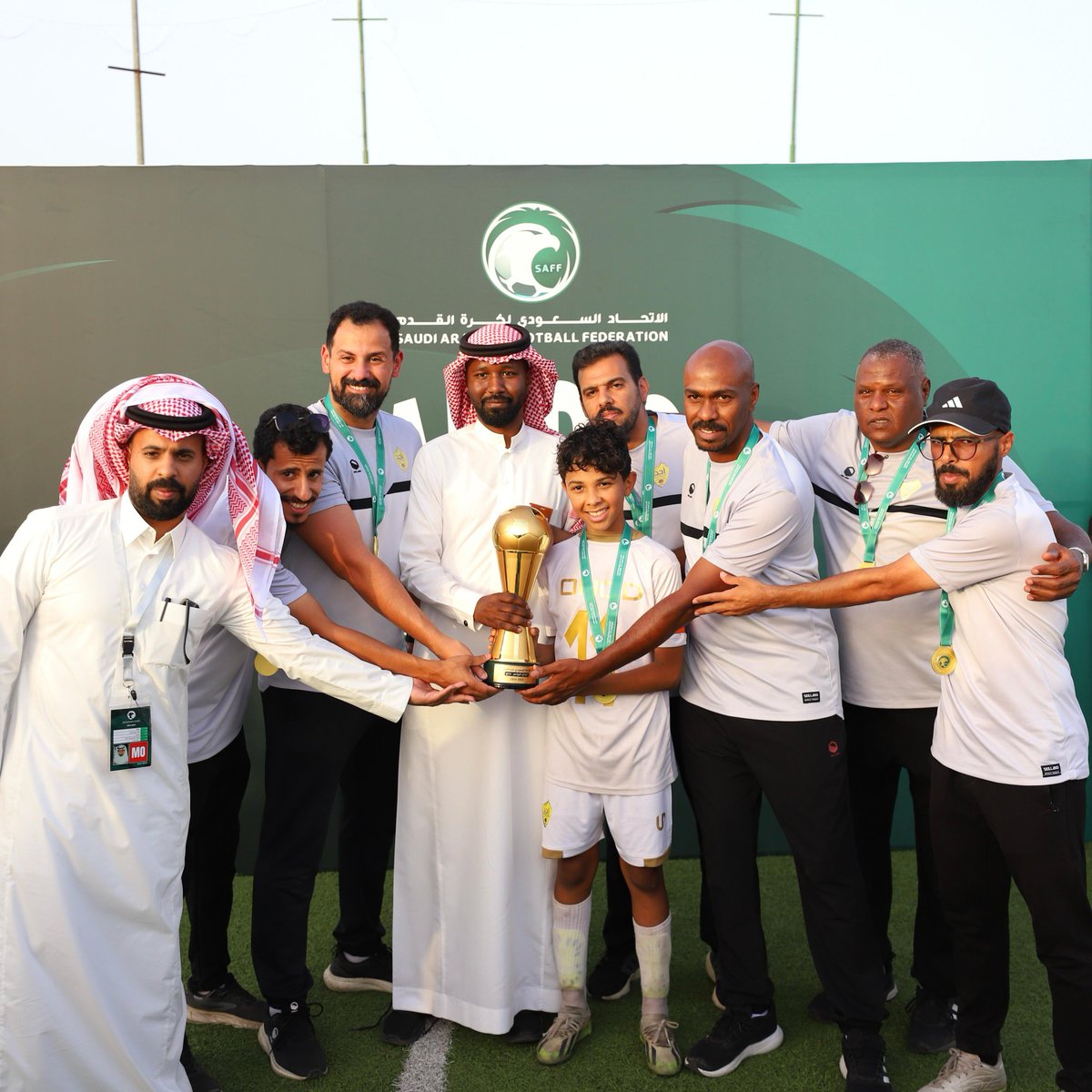 #أحد بطلاً لبطولة الاتحاد السعودي لكرة القدم بمنطقة المدينة المنورة تحت 11 عام 🤎😍

#فئات_أحد
#نادي_أحد