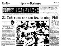 😍OTD 1979: A 10-inning Wrigley Field classic, Phillies 23, Cubs 22. 11 total home runs. Mike Schmidt had 2, including a 2-out, game-winner in T10 off Bruce Sutter. #phillies
