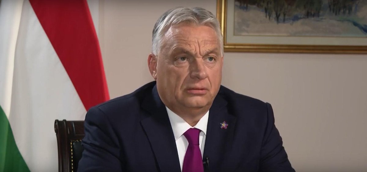 zoltanspox's tweet photo. ❗️@PM_ViktorOrban: A Russian–Ukrainian negotiation will never end this war

🎤 In an interview with TV2’s Tények, speaking from the European Political Community summit in Tirana, Prime Minister Viktor Orbán reaffirmed his long-standing position that peace in Ukraine can only be achieved through direct talks between global powers.

🕊️ Reflecting on his diplomatic efforts since Hungary assumed the EU presidency, Prime Minister Orbán recalled personal initiatives to broker peace. “I suggested to President Zelensky that we should work together on a ceasefire,” he said. However, he noted, “President @ZelenskyyUA made it clear that peace was not on the agenda… I told him, ‘The time is not on your side, but on your opponent’s. This will end badly.’”

💸 The prime minister lamented the European focus on Ukraine at the expense of broader continental interests. “Hungary lost over €20 billion because of the war,” he emphasized. “Families and businesses are suffering, and we’re losing billions with every passing month without peace.”

🇩🇪 PM Orbán highlighted his recent meeting with @bundeskanzler @_FriedrichMerz, candidly stating: “Germany is the sick man of Europe. Its economy is declining, and that’s bad for us too.” He reaffirmed Hungary’s readiness to deepen bilateral cooperation, noting the mutual benefits of a stronger German-Hungarian economic alliance.

🛡️ On NATO relations, PM Orbán condemned Ukrainian disinformation campaigns targeting Hungary. He told @SecGenNATO Mark Rutte that “it is unacceptable for a non-NATO country to run an intelligence-supported smear campaign against a NATO member.” PM Orbán asserted Hungary’s unique position: “We are Ukraine’s neighbor—we see the reality firsthand.”

🚧 The prime minister also raised serious concerns about Ukraine’s EU accession. “If we admit Ukraine, we are admitting the war into the EU,” he warned, predicting a surge in migration, risks to public safety, and economic strain. He dismissed Ukrainian efforts to sway Hungarian support: “Instead of addressing our concerns, they try to discredit us. This is no way to join the EU.”

🧾 Domestically, PM Orbán announced legislative steps to combat foreign-funded political influence, linking it to pro-war propaganda. “Those engaged in politics in Hungary must not accept foreign money,” he said. PM Orbán said that internal actors were cooperating with foreign powers, including Brussels and the “Soros Empire,” in attempts to undermine Hungarian sovereignty.

🧱 Despite mounting tensions, Prime Minister Orbán remained resolute. “Hungary is a strong country, with robust institutions and defensive capabilities. We can and will protect ourselves,” he declared.

🔁 Concluding his interview, the prime minister reaffirmed his belief in diplomacy, persistence, and Hungarian self-interest: “In politics, persistence is key. If the cause is right, repeat your position a hundred, even a thousand times.” For Hungary, the path forward remains anchored in peace, sovereignty, and national resilience.