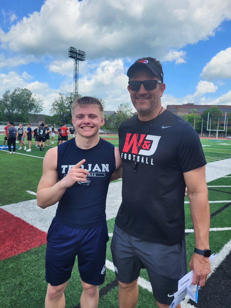 kambastow's tweet photo. #AGTG After a great camp/ great conversation with @Coach_Sirianni im blessed to have received my 4th Offer from @WJFootball !! @CoachCranston @NateDavison4 @BallHawkMedia1  @PRZVicCastillo @ChadSimmons_ @FBCoach_Spoon @COACHSLOCUM @MCDFBOFFICIAL @CoachPhilBobich @Coach_Bubonics https://t.co/Lzln6MAz9N