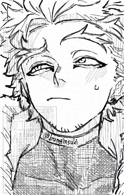 ちっちゃなキャンパスで描くの難しい。潰れるね 