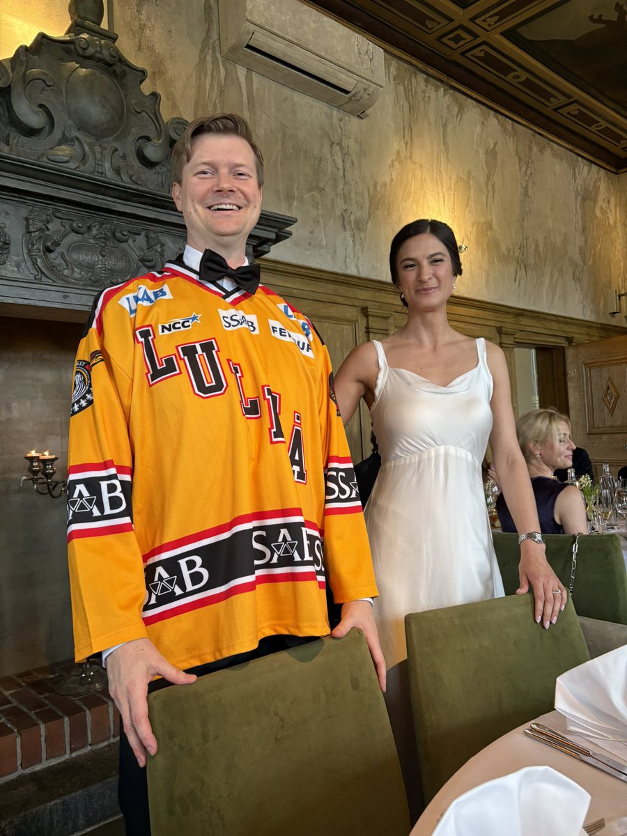 Black tie på bröllop. Vackraste jag sett.