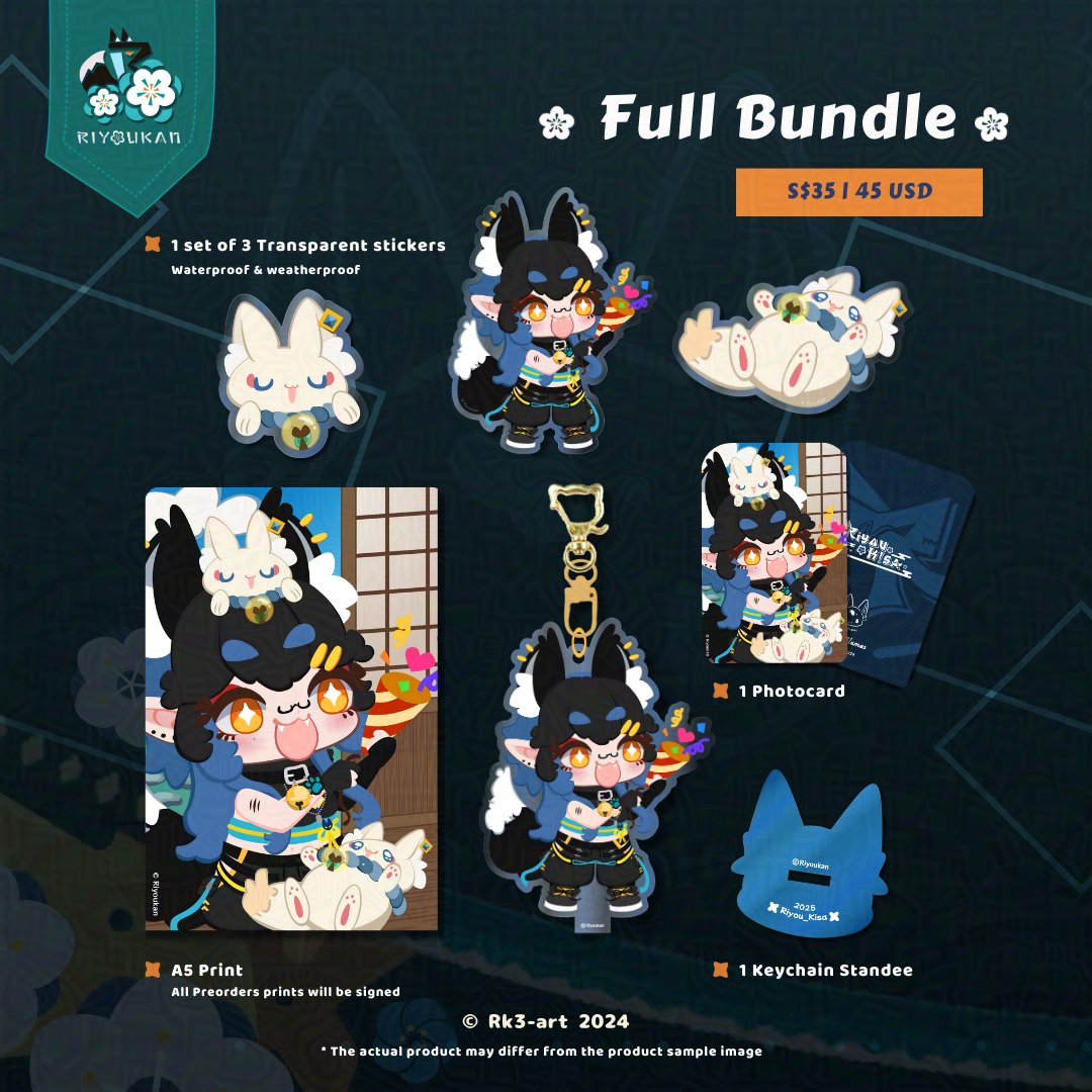 🎂𝕳𝖆𝖕𝖕𝖞 𝕭𝖎𝖗𝖙𝖍𝖉𝖆𝖞
New #BirthdayMerch drop!
Get the bundle set for a limited time, signed #print! 

BUY OK?👉👈
🧵
#riyouga #莉耀館 #莉耀画 #art #artist  #artwork #birthday #supportrealartists #birthdaygirl #riyoukan #oriental #cute #popart #vtuber